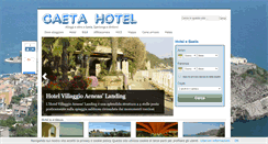 Desktop Screenshot of gaetahotel.com